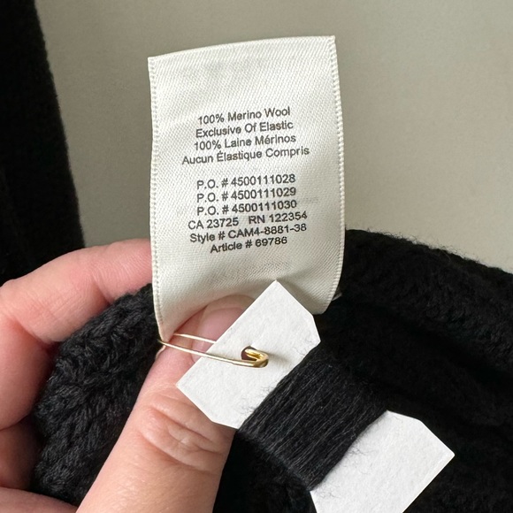 Aritzia Wilfred Montpellier Mini Dress - Size M - Black - Picture 4 of 4